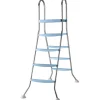 Gre - Escalera de 142 cm para piscinas de 132 cm