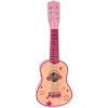 Guitarra de madera rosa 55 cm ㅤ