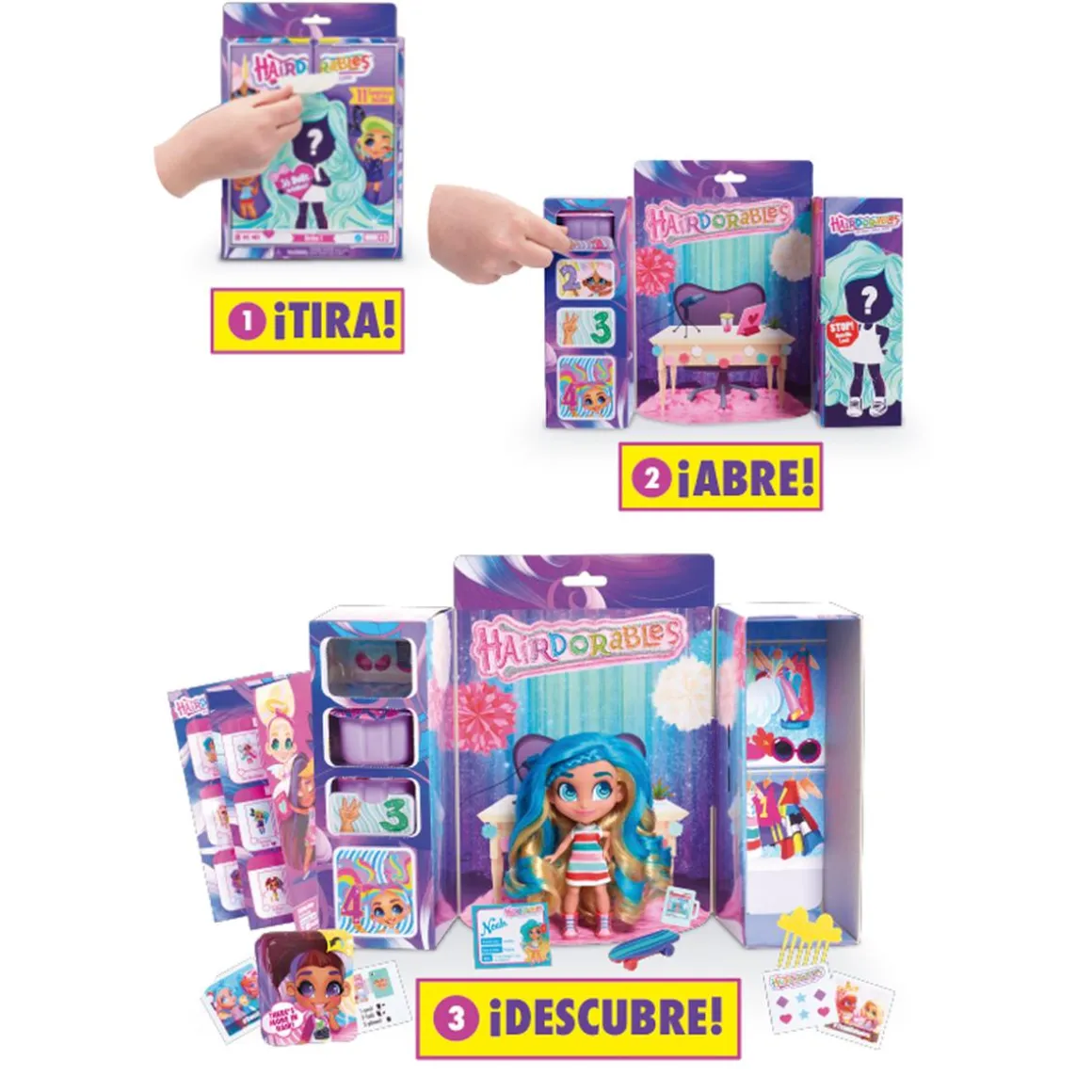 Hairdorables - Muñeca (varios modelos)