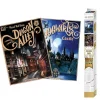 Harry Potter - Pack de 2 pósteres retro Hogwarts y Diagon