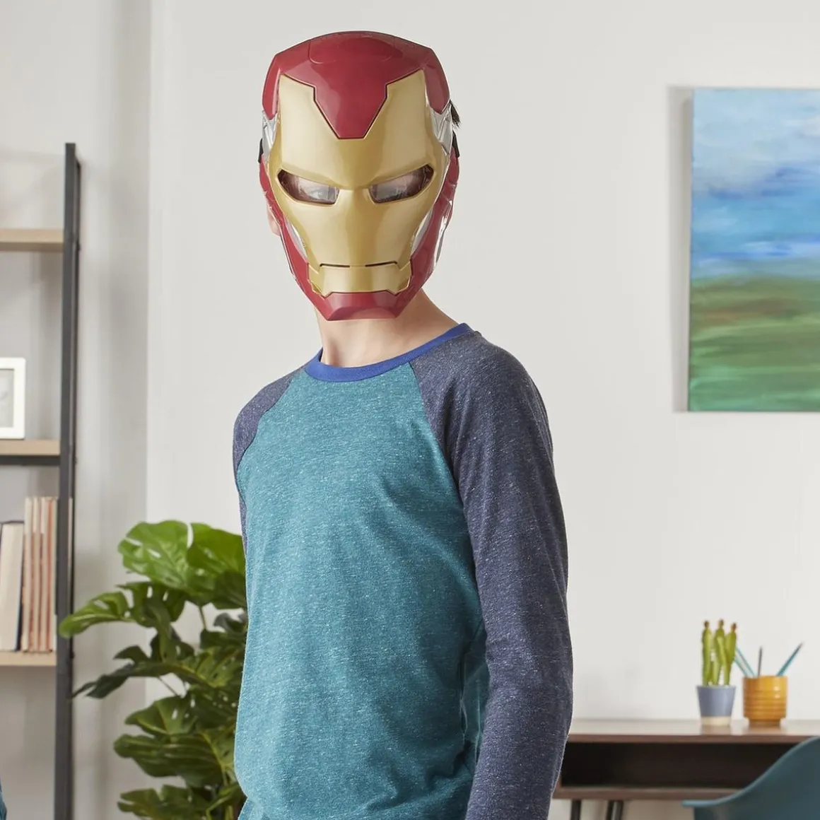 Hasbro - Iron Man - Máscara con efectos