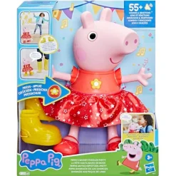 Hasbro - Peppa Pig - Muñeca interactiva diversión en los charcos