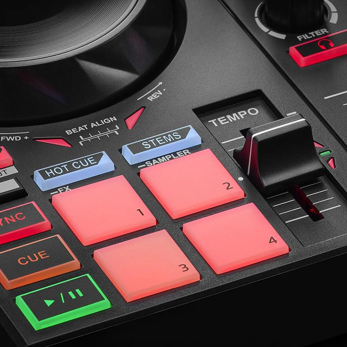Hercules - Mesa mezclas DJControl Inpulse 200 MK2