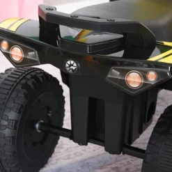 Homcom - Andador Quad Cuatrimoto Amarillo HomCom