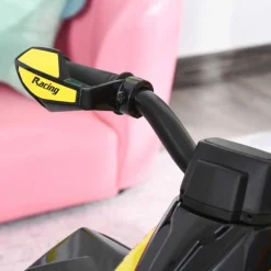 Homcom - Andador Quad Cuatrimoto Amarillo HomCom