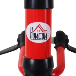 Homcom - Bicicleta de Equilibrio con Pedales Roja HomCom