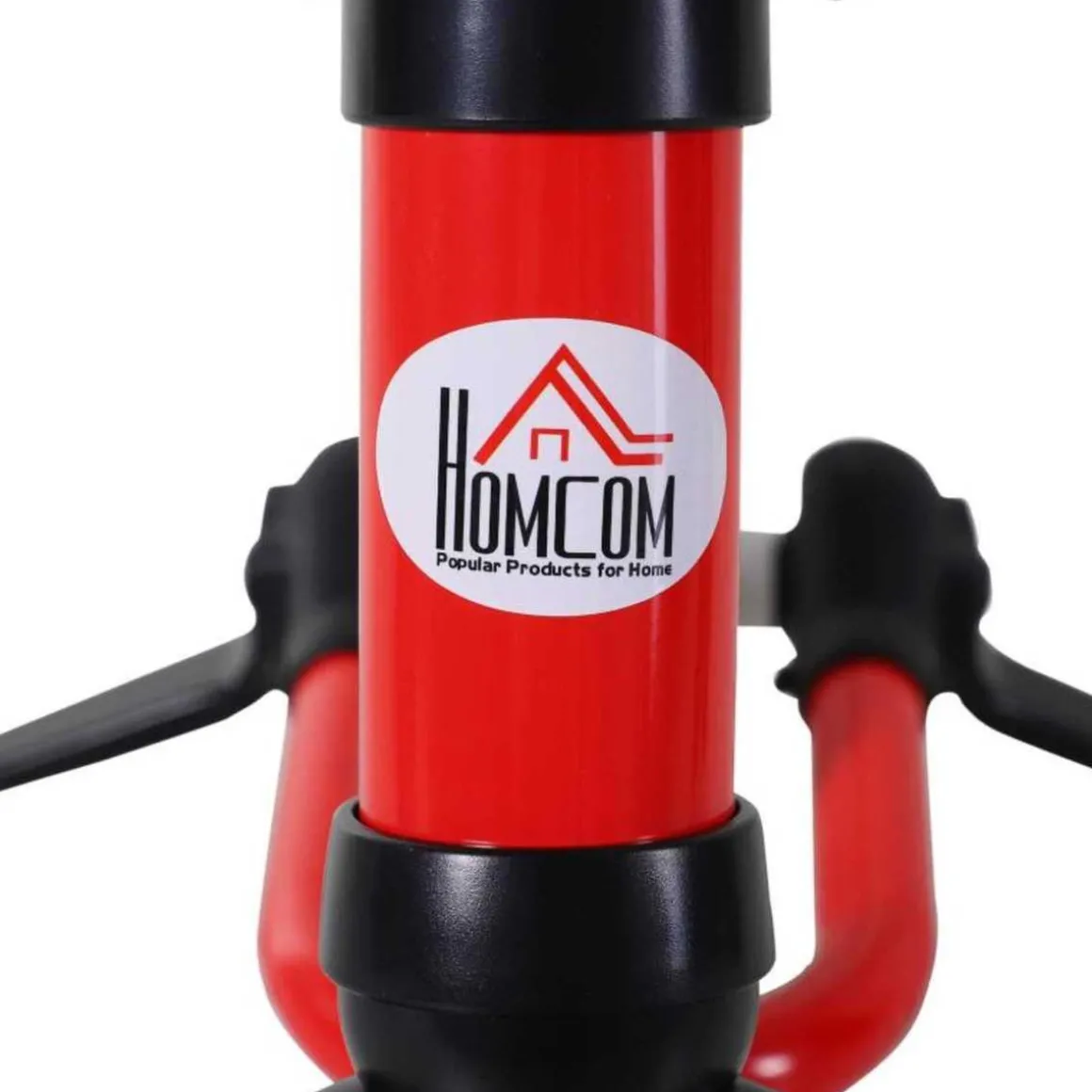 Homcom - Bicicleta de Equilibrio con Pedales Roja HomCom
