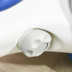Homcom - Bicicleta sin pedales blanco-azul