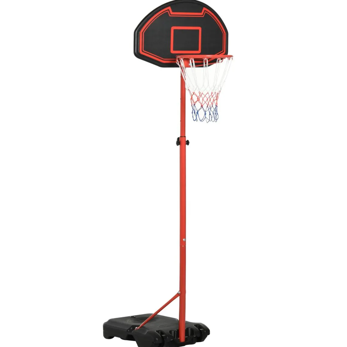 Homcom - Canasta baloncesto ajustable con base