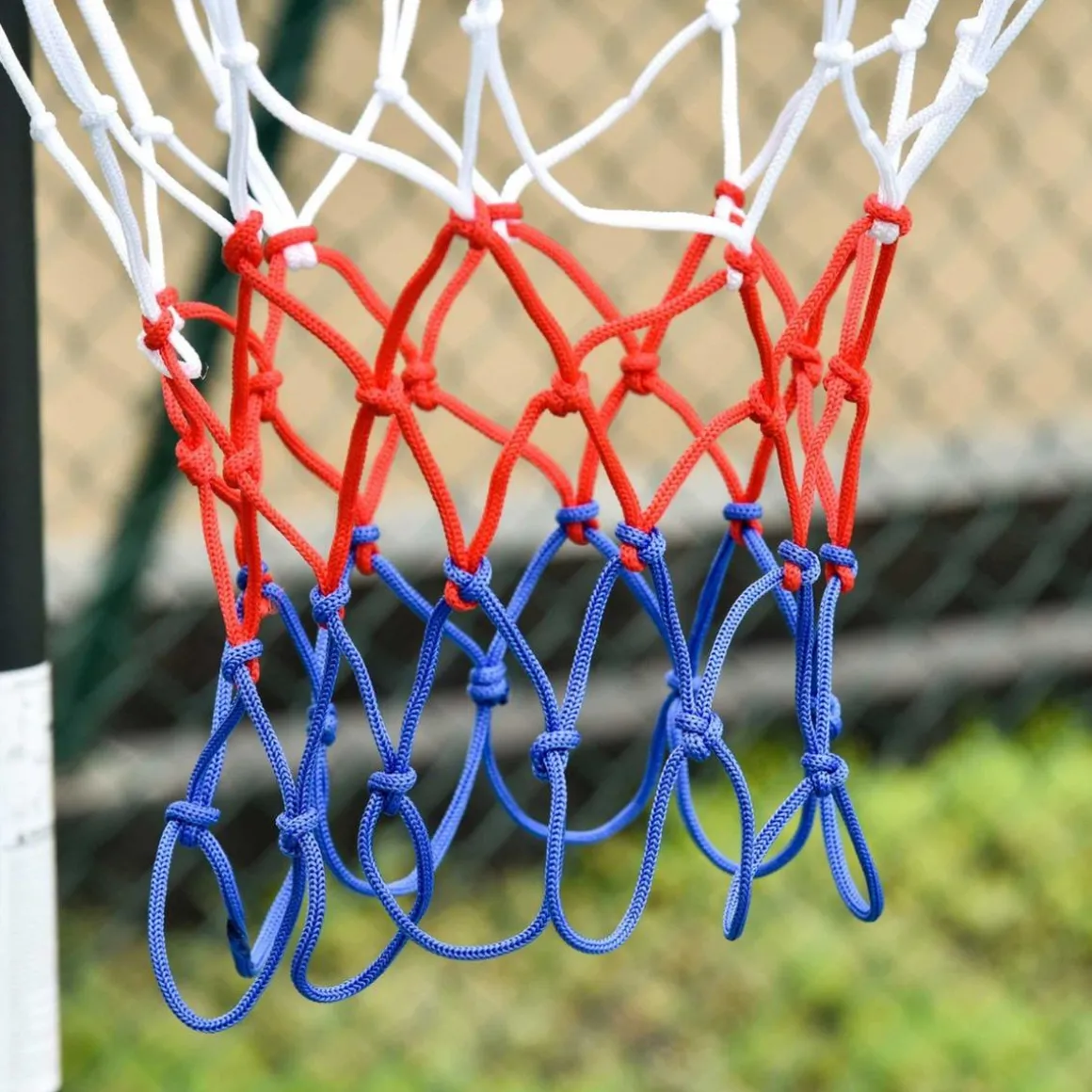 Homcom - Canasta de baloncesto de pie ajustable de 295-261 cm