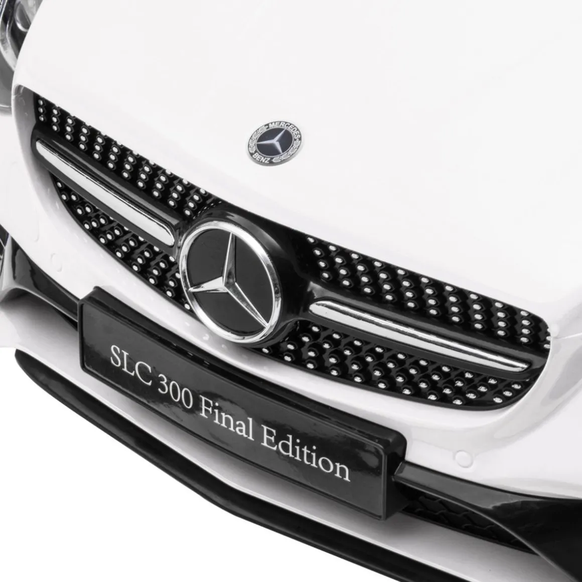 Homcom - Coche eléctrico Mercedes blanco