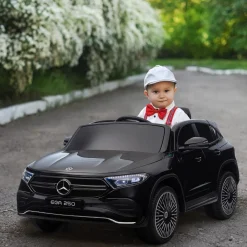 Homcom - Coche Eléctrico Mercedes-Benz EQA Negro