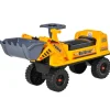 Homcom - Correpasillos Tractor Bulldozer Amarillo