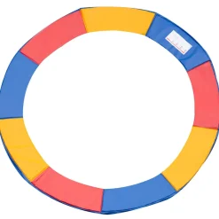 Homcom - Cubierta de protección para cama elástica Ø 305 cm multicolor