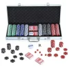 Homcom - Juego de Póker HomCom Aluminio