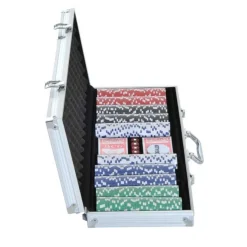 Homcom - Juego de Póker HomCom Aluminio
