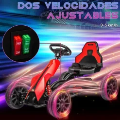 Homcom - Kart eléctrico infantil 2 velocidades