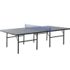 Homcom - Mesa de ping pong plegable con red
