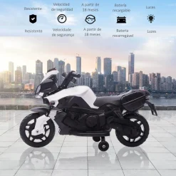 Homcom - Moto eléctrica infantil