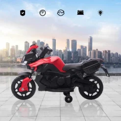 Homcom - Moto Eléctrica para Niños 6V