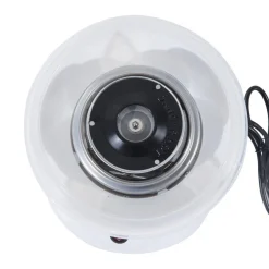 Homcom - Máquina Blanca de Algodón de Azúcar