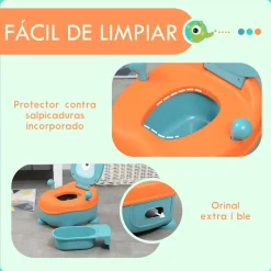 Homcom - Orinal de aprendizaje alien