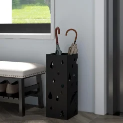 Homcom - Paragüero Negro