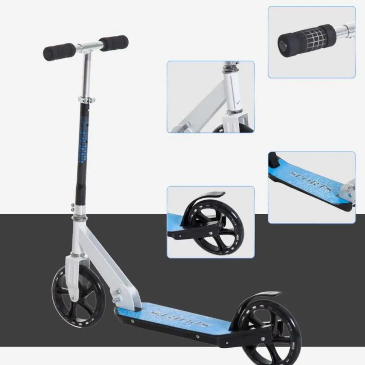 Homcom - Patinete Para Niños Ligero Homcom