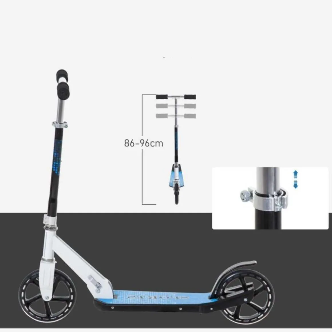 Homcom - Patinete Para Niños Ligero Homcom