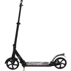 Homcom - Patinete Plegable Aluminio PP PU HomCom
