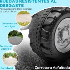 Homcom - Quad eléctrico Honda Negro