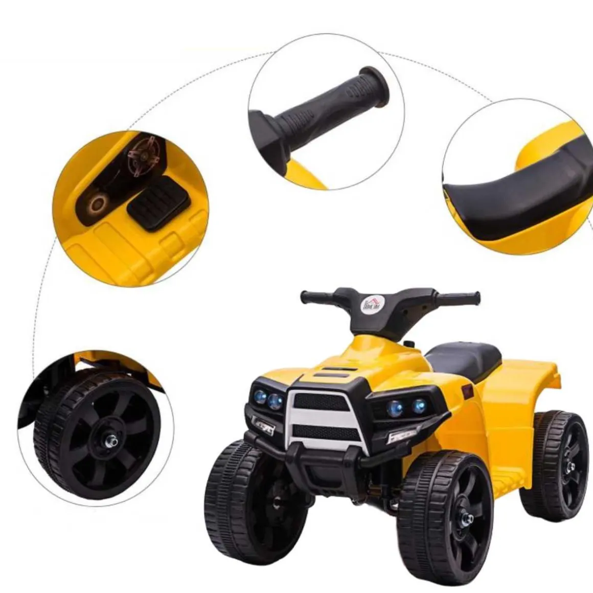 Homcom - Quad Eléctrico para Niños
