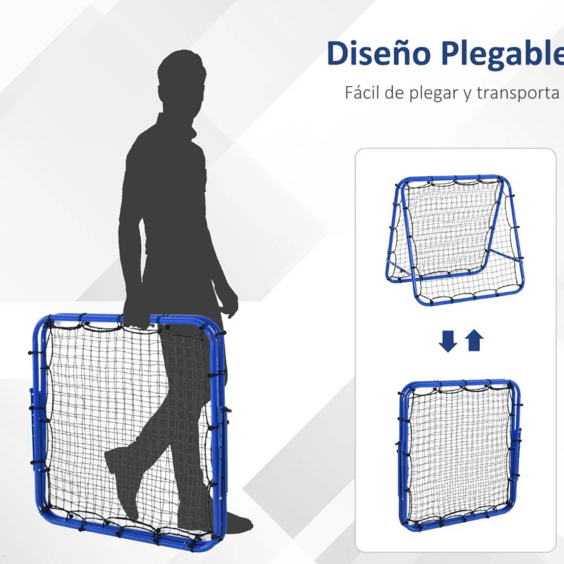 Homcom - Red de rebote para entrenamiento