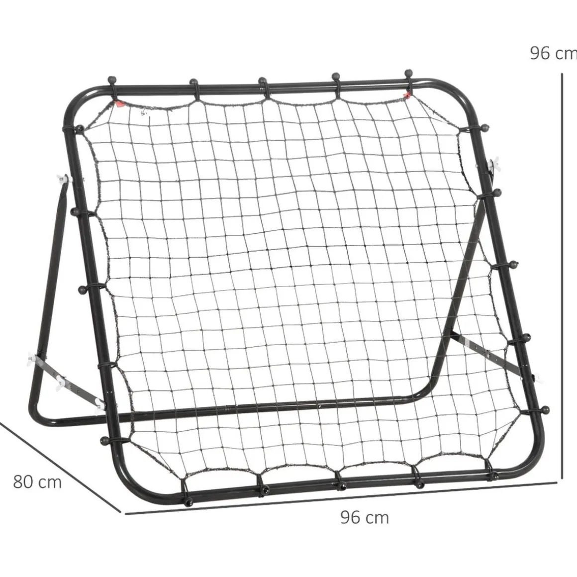 Homcom - Red reboteadora deportes plegable