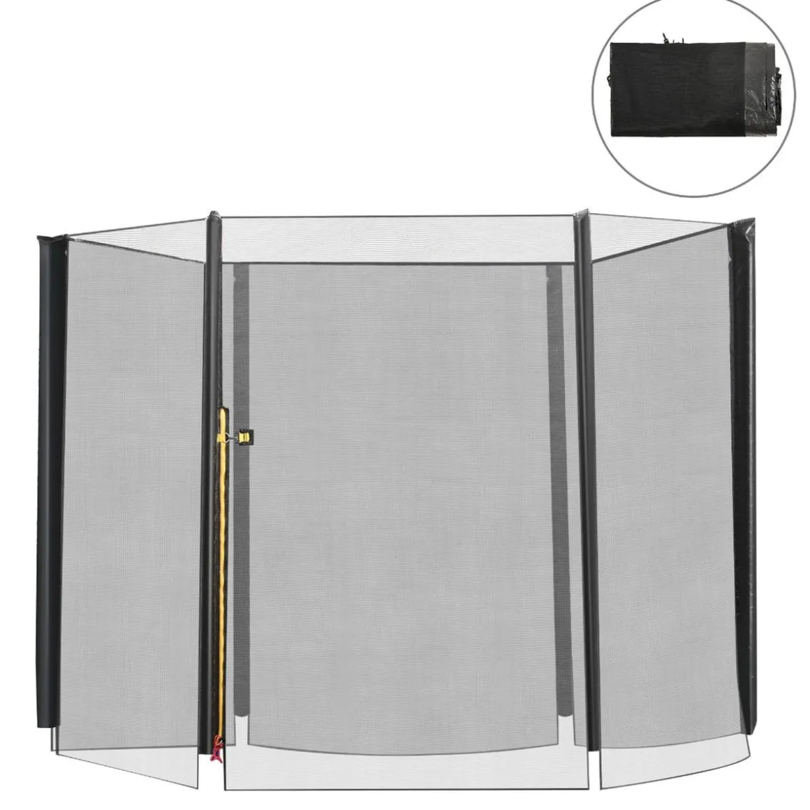Homcom - Red seguridad para cama elástica 244 cm