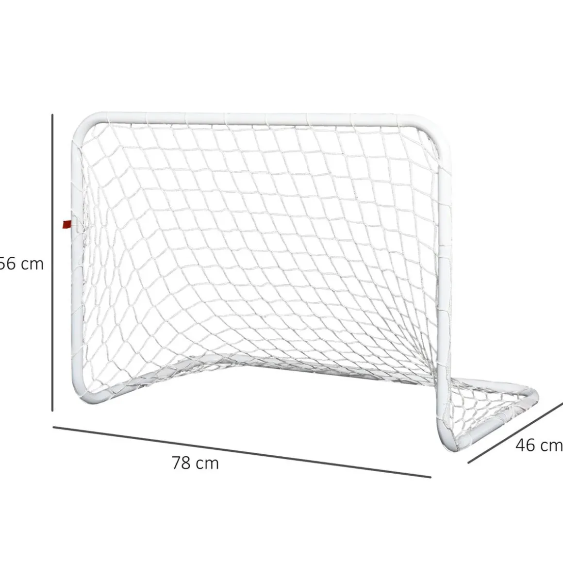 Homcom - Set de 2 porterías de fútbol