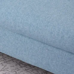 Homcom - Sillón tela infantil Azul