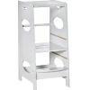 Homcom - Torre de aprendizaje madera Gris