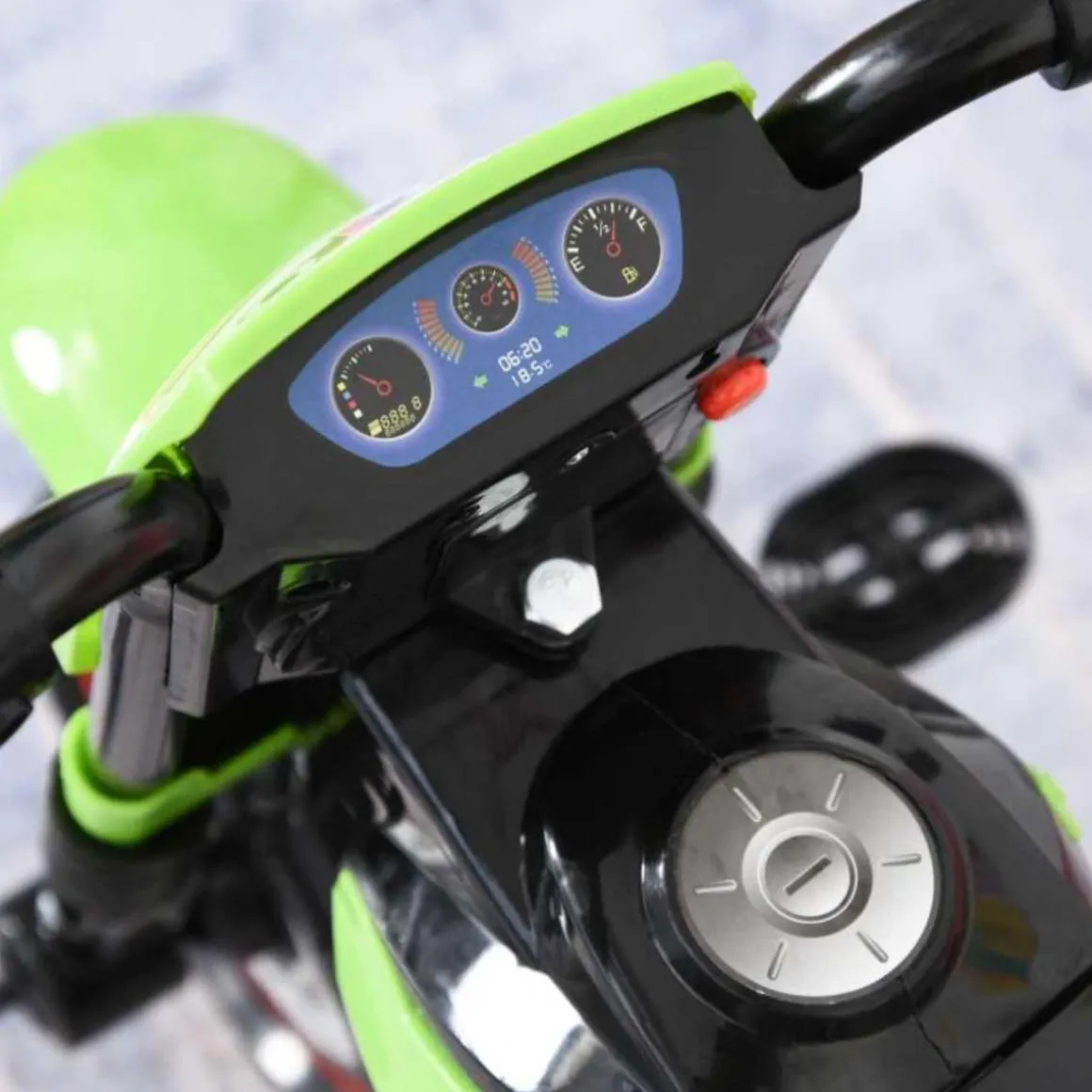 Homcom - Triciclo Moto de Montaña Infantil Verde HomCom