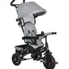 Homcom - Triciclo para bebé con capota Gris