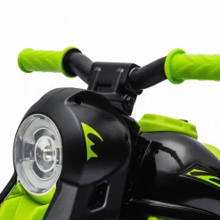 Homcom - Trimoto eléctrica batería 6 V con música y juegos Amarillo