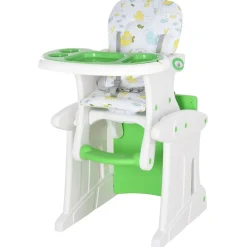 Homcom - Trona 3 en 1 verde