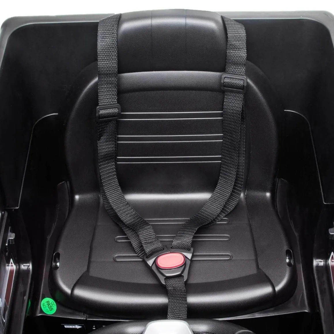 Homcom - Vehículo batería con mando Mercedes Negro