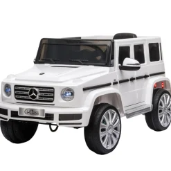 Homcom - Vehículo batería con mando Mercedes Blanco