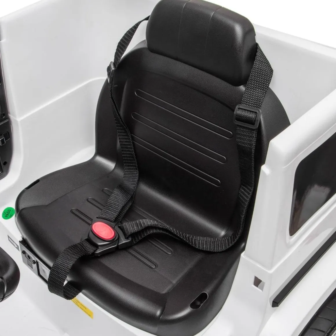 Homcom - Vehículo batería con mando Mercedes Blanco
