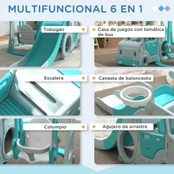 Homcom - Zona de juegos infantil para interior