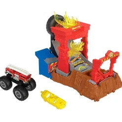 Hot Wheels - Arena de Retos de Destrucción Hot Wheels Monster Truck (Varios modelos)
