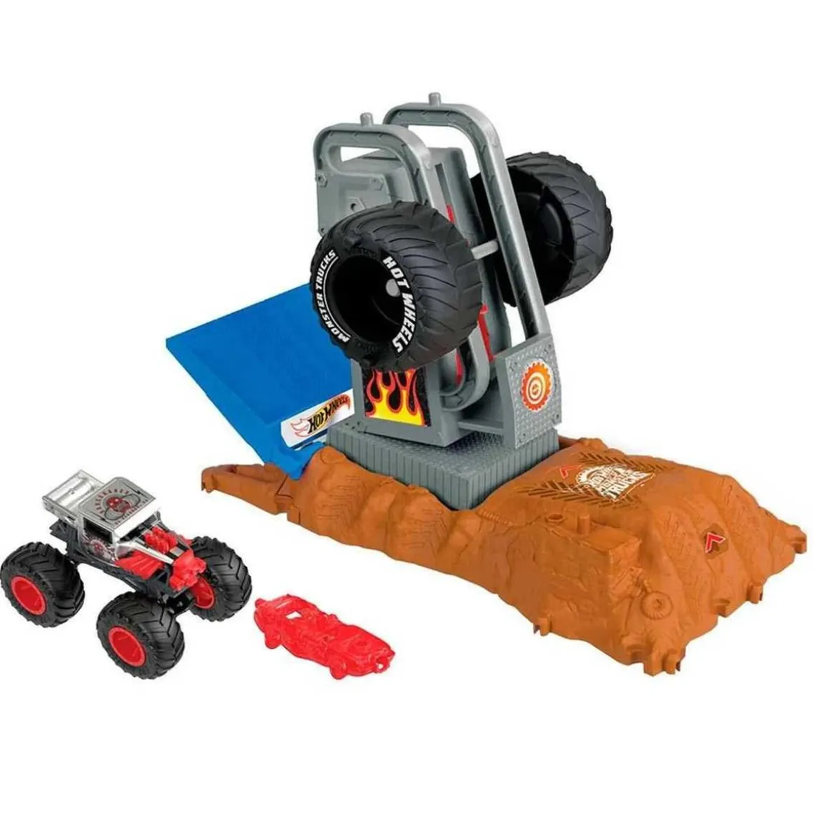 Hot Wheels - Arena de Retos de Destrucción Hot Wheels Monster Truck (Varios modelos)