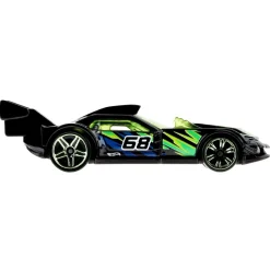 Hot Wheels - Coche juguete Rally Velocidad Neón ㅤ