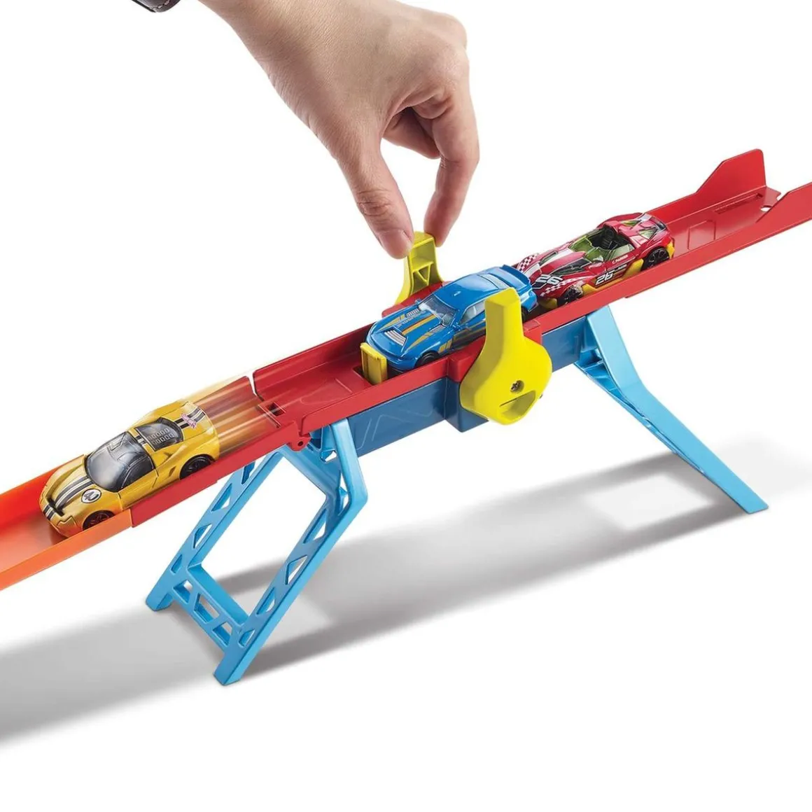 Hot Wheels - Hot Wheels Track Builder Unlimited con 20 pies de pista y vehículo de juguete ㅤ